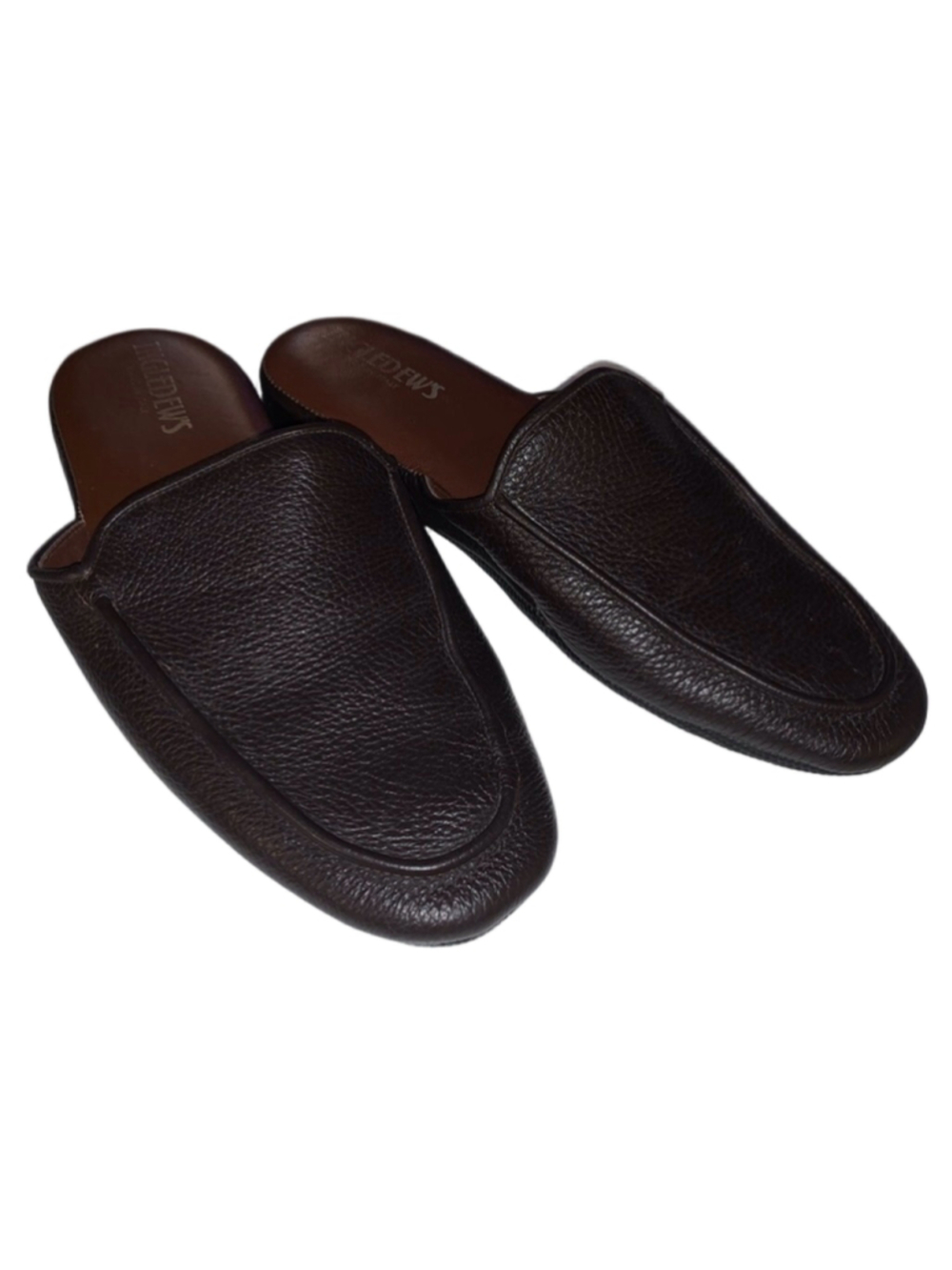 Men's Ingledew's Brown Leather Loafers & Slip-Ons Size 9